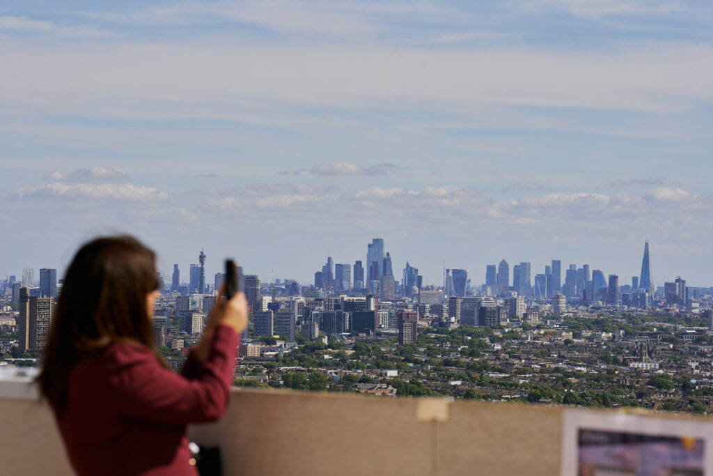 Portal Topping Out - View from Top