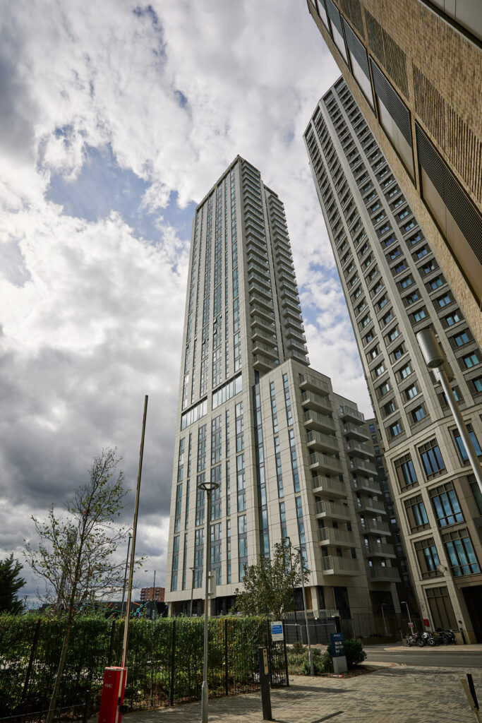 Portal Topping Out External Shot
